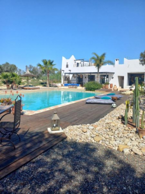 Les jardins de Silona, piscine chauffée